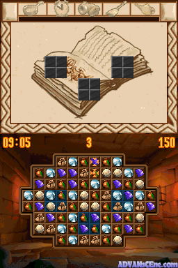 Crazy Chicken: The Pharaoh's Treasure screenshot 3 for Nintendo DS